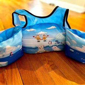 Used once - 2-6 year old swim vest